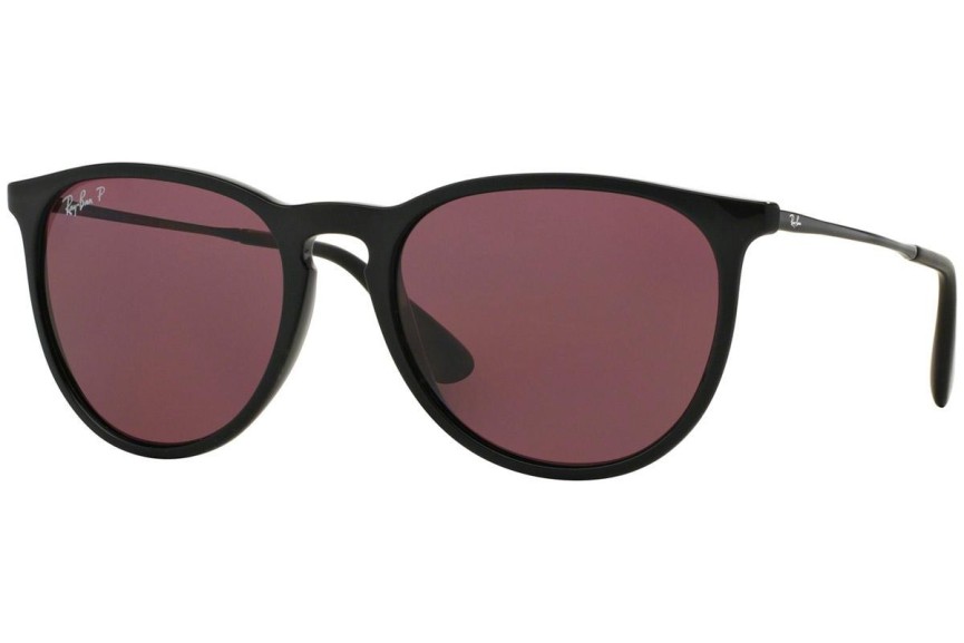 Sluneční brýle Ray-Ban Erika Classic RB4171 601/5Q Polarized Okrouhlé Černé