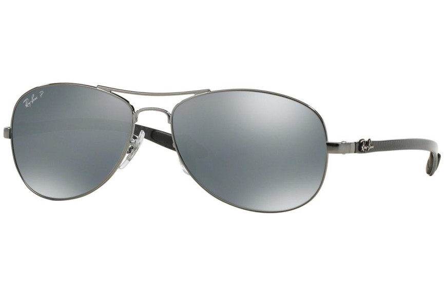 Sluneční brýle Ray-Ban RB8301 004/K6 Polarized Pilot Šedé