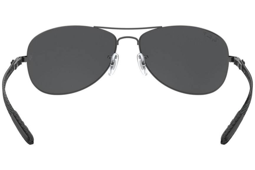 Sluneční brýle Ray-Ban RB8301 004/K6 Polarized Pilot Šedé