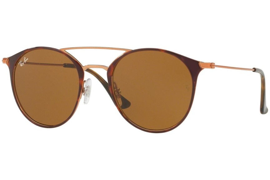 Sluneční brýle Ray-Ban RB3546 9074 Okrouhlé Havana