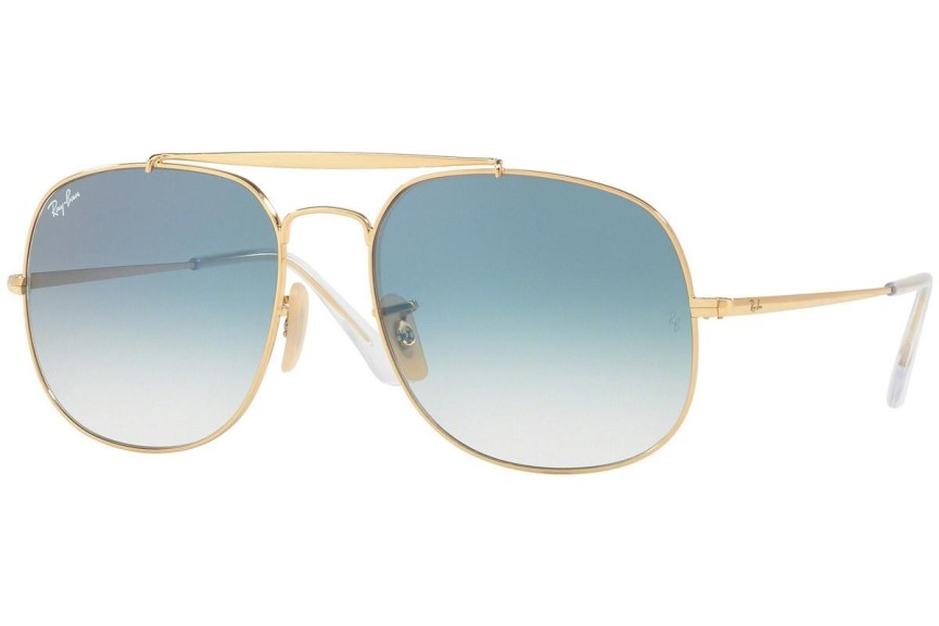 Sluneční brýle Ray-Ban The General RB3561 001/3F Pilot Zlaté