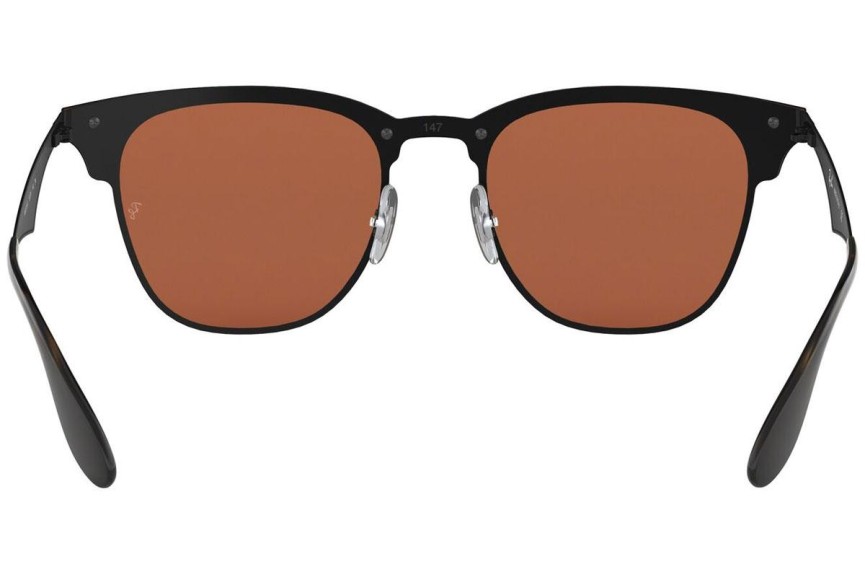 Sluneční brýle Ray-Ban Blaze Clubmaster Blaze Collection RB3576N 153/7V Browline Černé