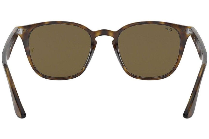 Sluneční brýle Ray-Ban RB4258 710/73 Squared Havana