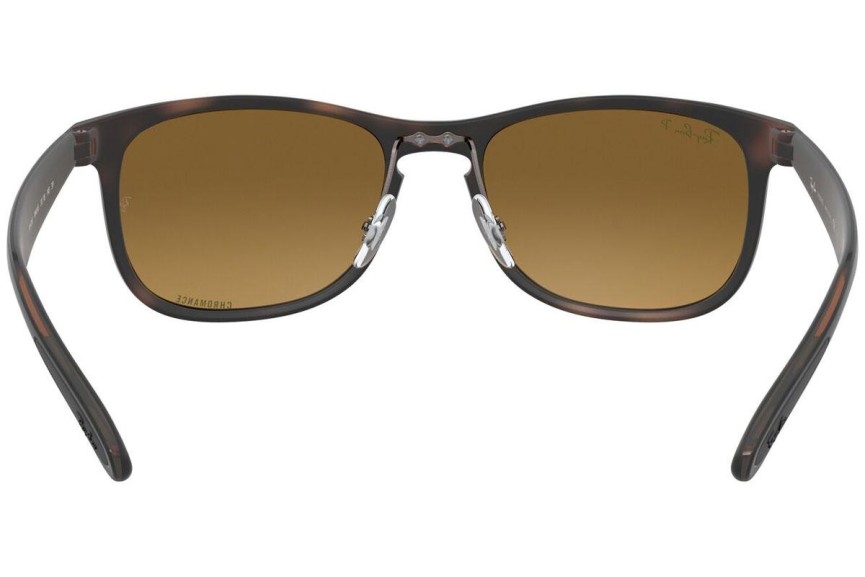 Sluneční brýle Ray-Ban Chromance Collection RB4263 894/A3 Polarized Obdélníkové Havana