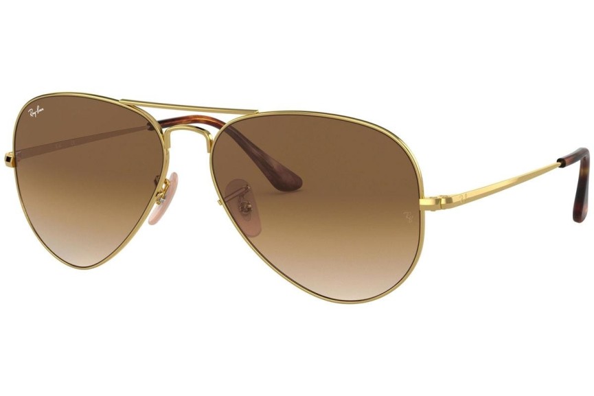 Sluneční brýle Ray-Ban Aviator Metal II RB3689 914751 Pilot Zlaté