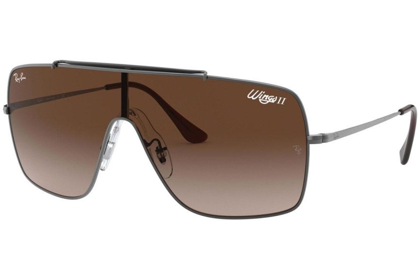 Sluneční brýle Ray-Ban Wings II RB3697 004/13 Jednolité | Shield Šedé