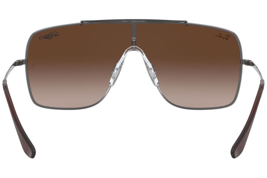 Sluneční brýle Ray-Ban Wings II RB3697 004/13 Jednolité | Shield Šedé