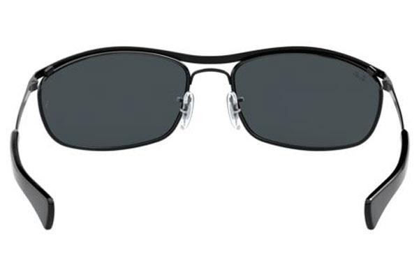 Sluneční brýle Ray-Ban Olympian I Deluxe RB3119M 002/R5 Obdélníkové Černé