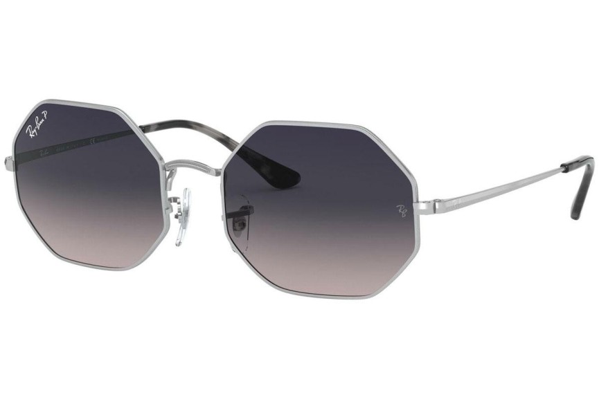 Sluneční brýle Ray-Ban Octagon RB1972 914978 Polarized Speciální Stříbrné