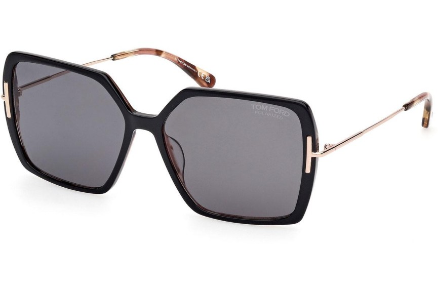 Sluneční brýle Tom Ford FT1039 05D Polarized Squared Černé