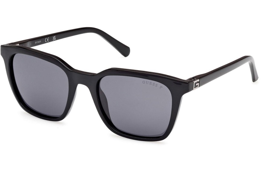 Sluneční brýle Guess GU00170 01D Polarized Squared Černé