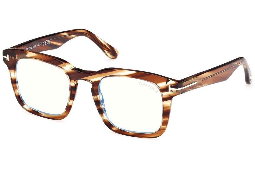 Brýle Tom Ford FT6025-B 053 Squared Havana