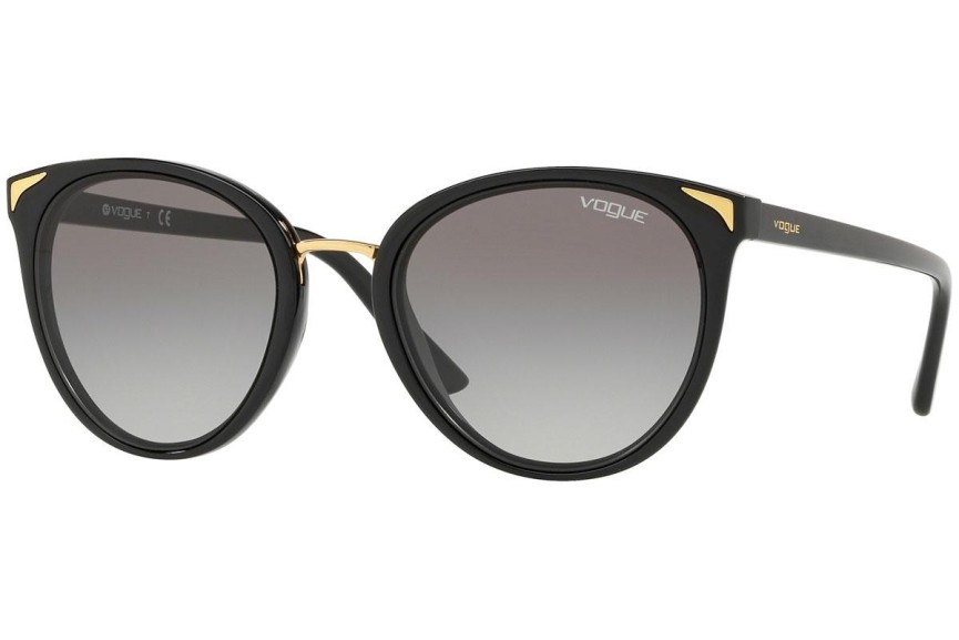 Sluneční brýle Vogue Eyewear Metallic Beat Collection VO5230S W44/11 Cat Eye Černé