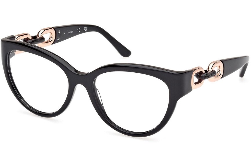 Brýle Guess GU50182 001 Cat Eye Černé