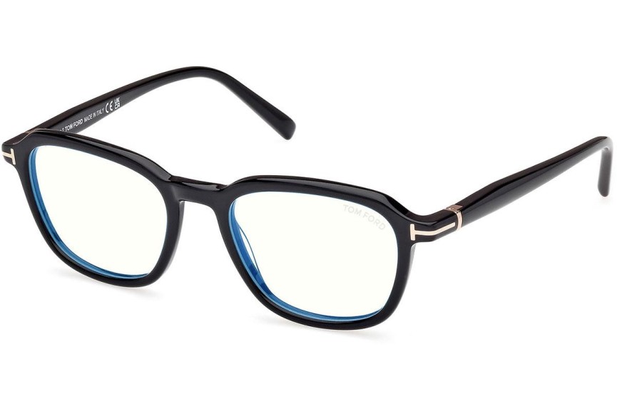 Brýle Tom Ford FT5980-B 001 Squared Černé