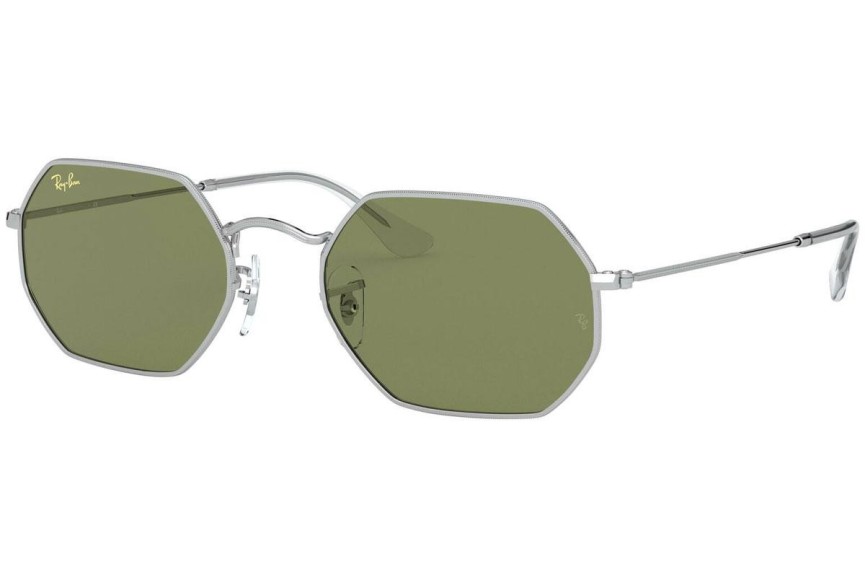 Sluneční brýle Ray-Ban Octagonal RB3556 91984E Okrouhlé Stříbrné