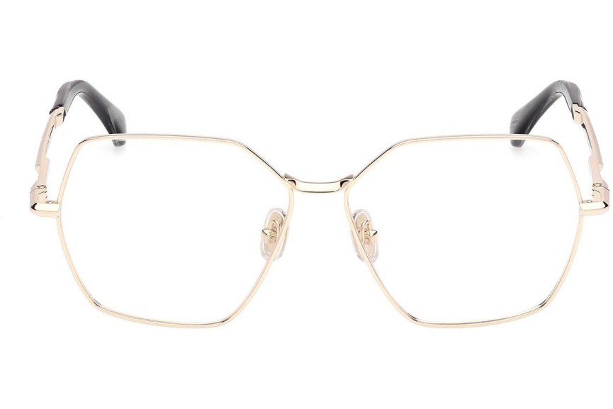 Brýle Max Mara MM5154 032 Squared Zlaté