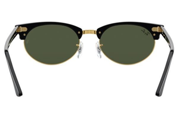 Sluneční brýle Ray-Ban Clubmaster Oval RB3946 130331 Browline Černé