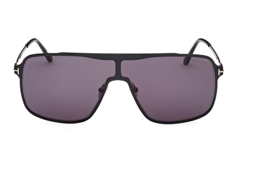 Sluneční brýle Tom Ford Zappa FT1173 01A Squared Černé