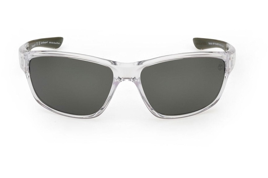 Sluneční brýle Timberland TB00024 26R Polarized Obdélníkové Průhledné