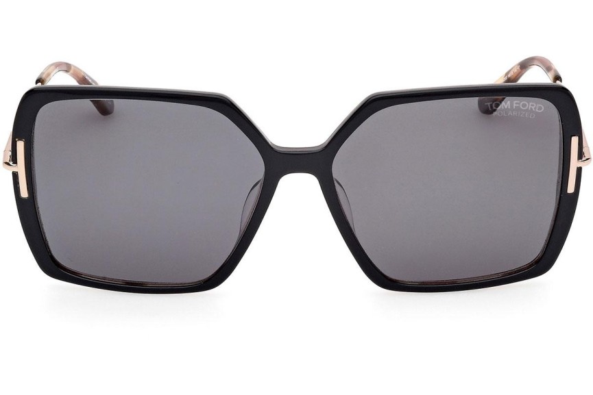 Sluneční brýle Tom Ford FT1039 05D Polarized Squared Černé