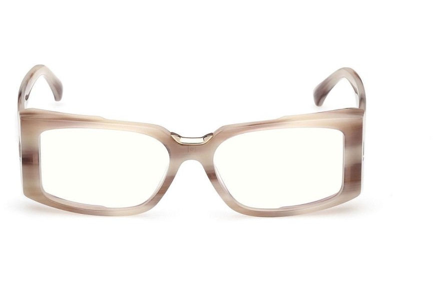 Brýle Max Mara MM5157-B 060 Obdélníkové Hnědé