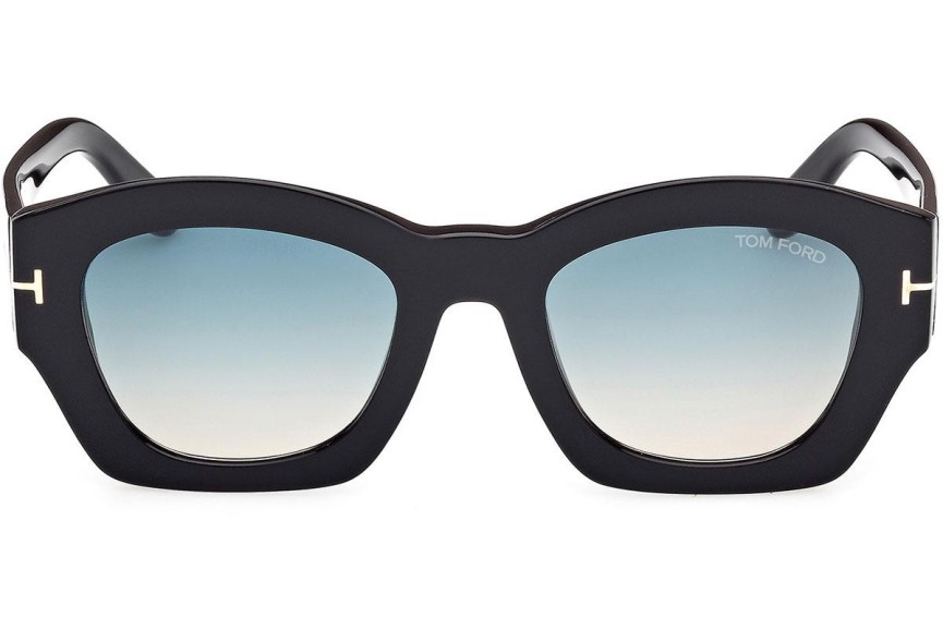 Sluneční brýle Tom Ford Guilliana FT1083 01P Squared Černé