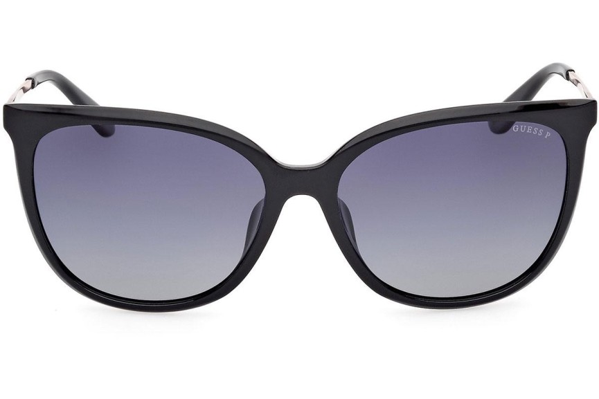 Sluneční brýle Guess GU00150-H 01D Polarized Squared Černé