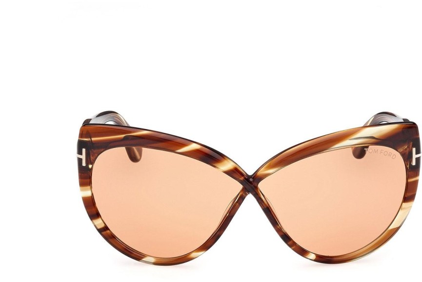 Sluneční brýle Tom Ford Beatrice FT1196 53E Cat Eye Havana