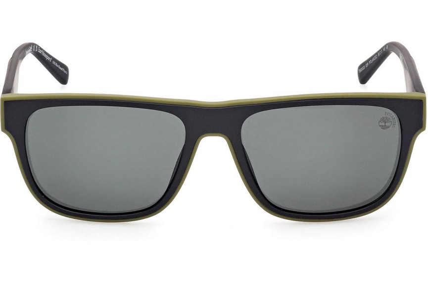 Sluneční brýle Timberland TB00025 02R Polarized Squared Černé