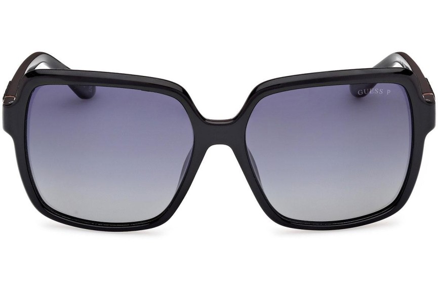 Sluneční brýle Guess GU00157 01D Polarized Squared Černé