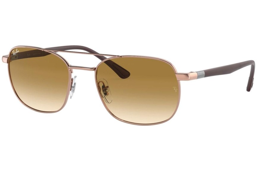 Sluneční brýle Ray-Ban RB3670 903551 Squared Zlaté