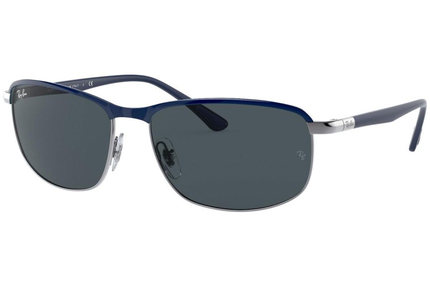 Sluneční brýle Ray-Ban RB3671 9204R5 Obdélníkové Modré