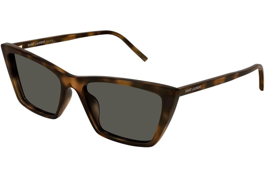 Sluneční brýle Saint Laurent SL737MICATHIN 003 Cat Eye Havana