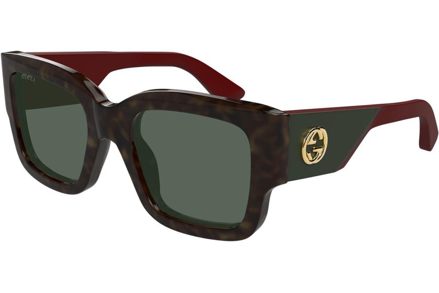 Sluneční brýle Gucci GG1663S 002 Squared Havana