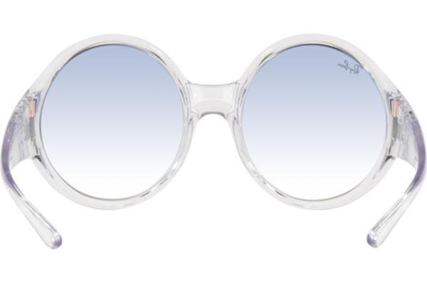 Sluneční brýle Ray-Ban RB4345 632519 Okrouhlé Průhledné