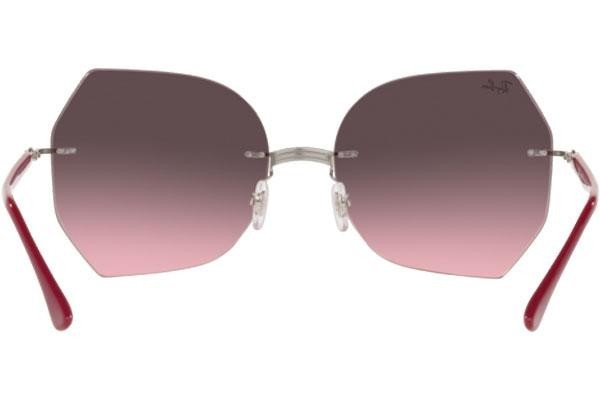 Sluneční brýle Ray-Ban Titanium Collection RB8065 003/H9 Cat Eye Stříbrné