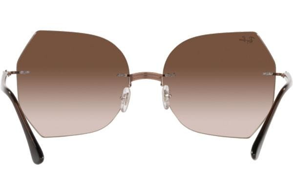 Sluneční brýle Ray-Ban Titanium Collection RB8065 155/13 Cat Eye Zlaté