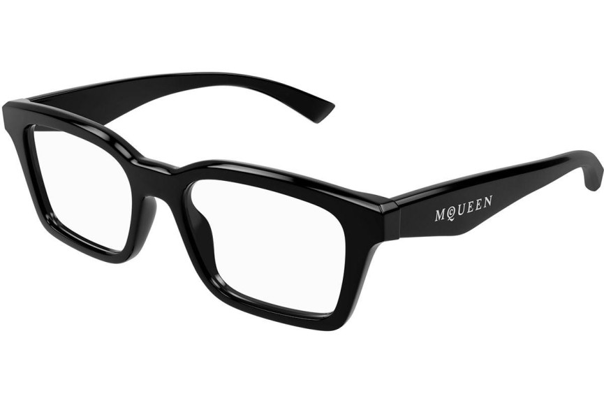 Brýle Alexander McQueen AM0476O 001 Squared Černé