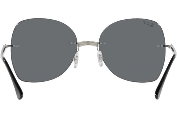 Sluneční brýle Ray-Ban Titanium Collection RB8066 003/81 Polarized Squared Černé