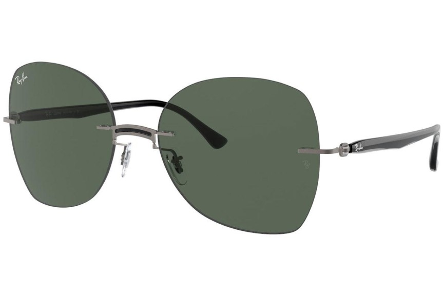 Sluneční brýle Ray-Ban Titanium Collection RB8066 154/71 Squared Šedé