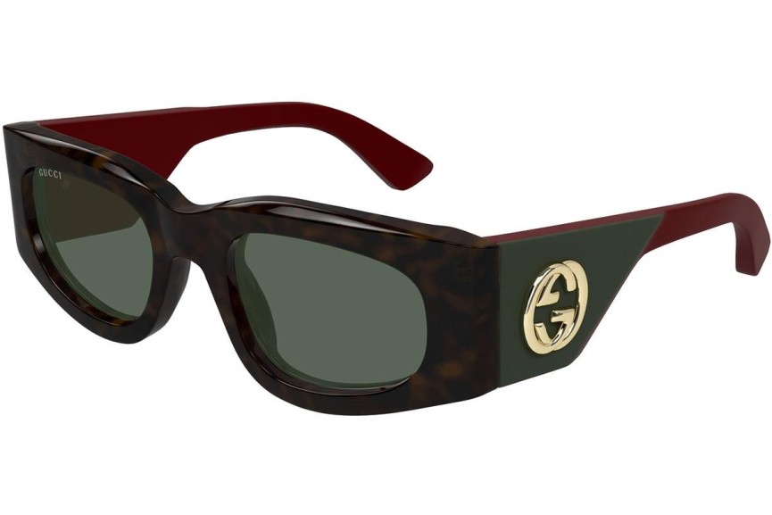 Sluneční brýle Gucci GG1664S 002 Squared Havana