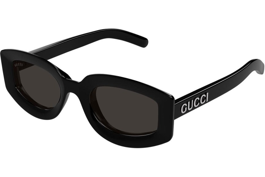 Sluneční brýle Gucci GG1719S 001 Obdélníkové Černé