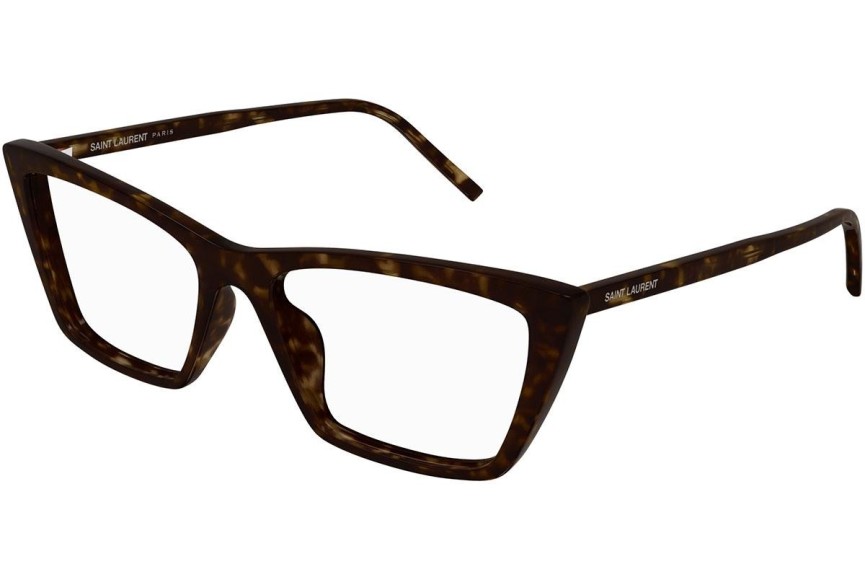 Brýle Saint Laurent SL737MICATHINOPT 002 Cat Eye Havana