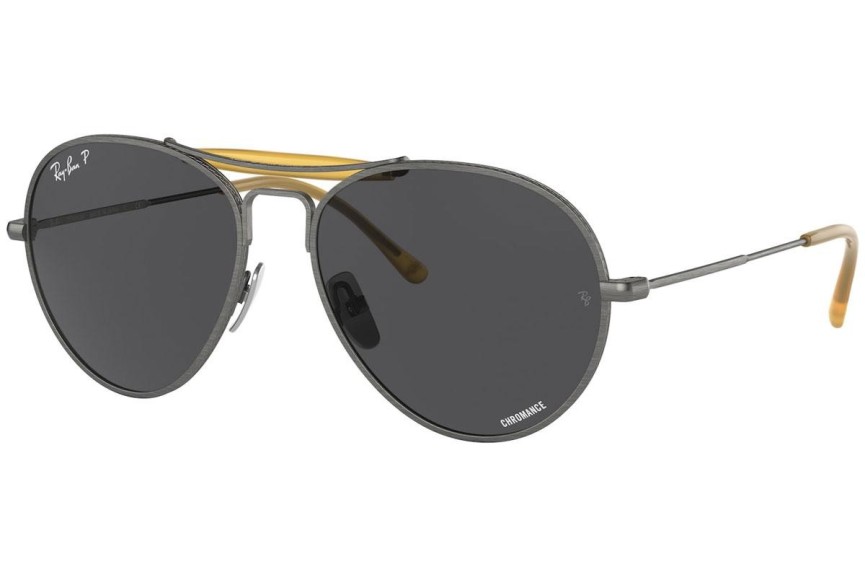 Sluneční brýle Ray-Ban Chromance Collection RB8063 9208K8 Polarized Pilot Stříbrné