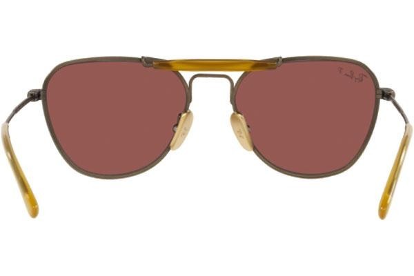 Sluneční brýle Ray-Ban Chromance Collection RB8064 9207AL Polarized Speciální Hnědé