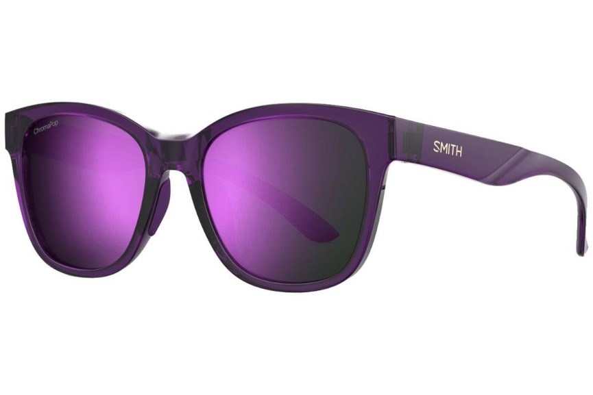 Sluneční brýle Smith CAPER 141/DF Polarized Squared Fialové