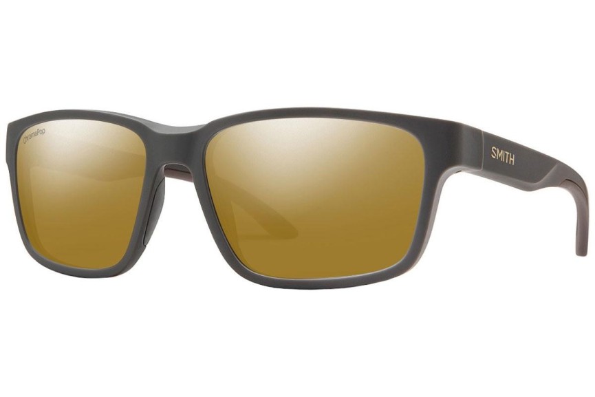 Sluneční brýle Smith BASECAMP FRE/QE Polarized Squared Šedé