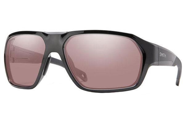 Sluneční brýle Smith DECKBOSS 807/L5 Polarized Obdélníkové Černé