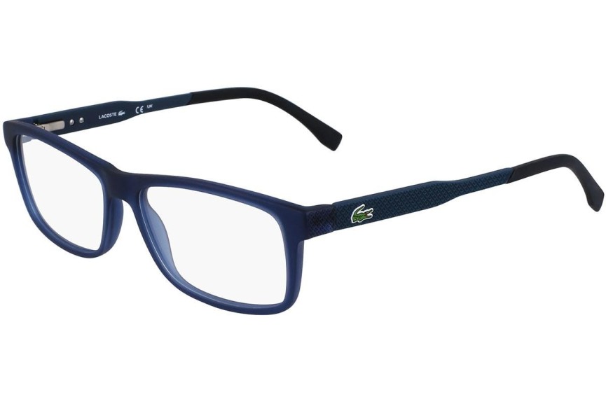 Brýle Lacoste L2876 410 Obdélníkové Modré